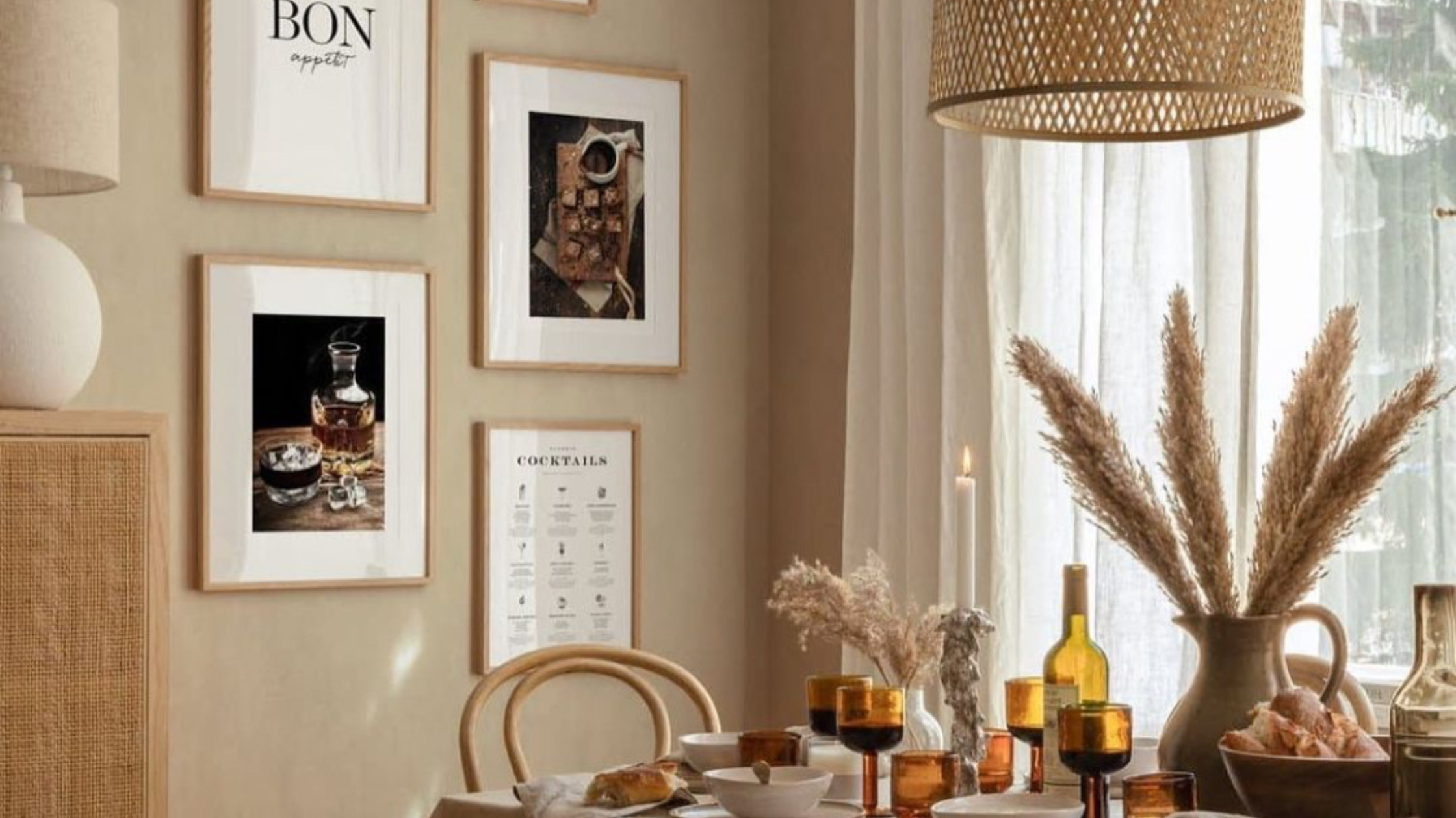 cozy dining room decor